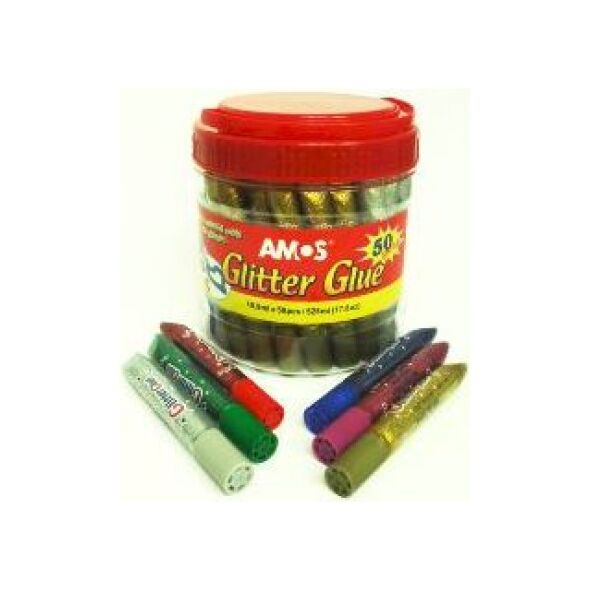 Amos Klej z brokatem 50x10.5 ml 1358208 8802946006113