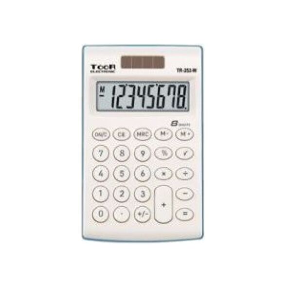 Kalkulator Toor Electronic TR-252W 1358931 5903364216108