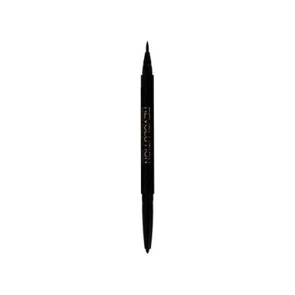 Makeup Revolution Awesome Dual Eyeliner Khol & Flick eyeliner z kredką 1400553 5029066026361