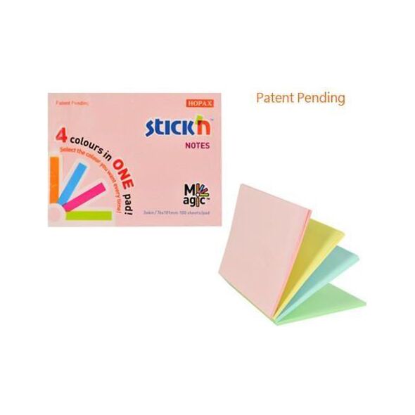 Stickn Notes samoprzylepny Magic pad (241312) 1411391 4712759215753