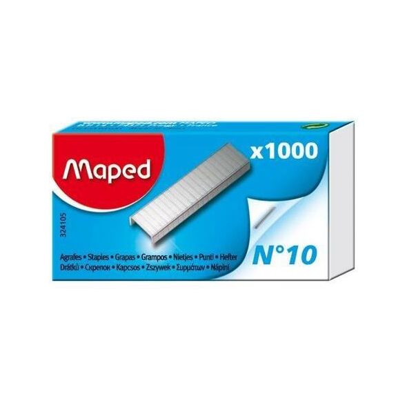 Maped Zszywki No 10, 1000 szt. (203203) 1465168 3154143241053