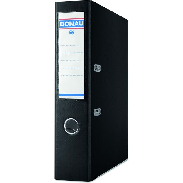 Segregator Donau Premium dźwigniowy A4 75mm czarny (3975001PL-01) 1466019 5901498029670