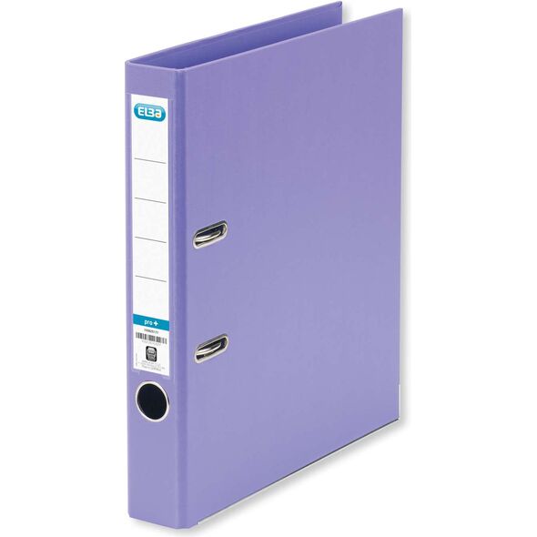 Segregator Elba Pro+ dźwigniowy A4 50mm fioletowy (100202100) 1467661 4002030139459