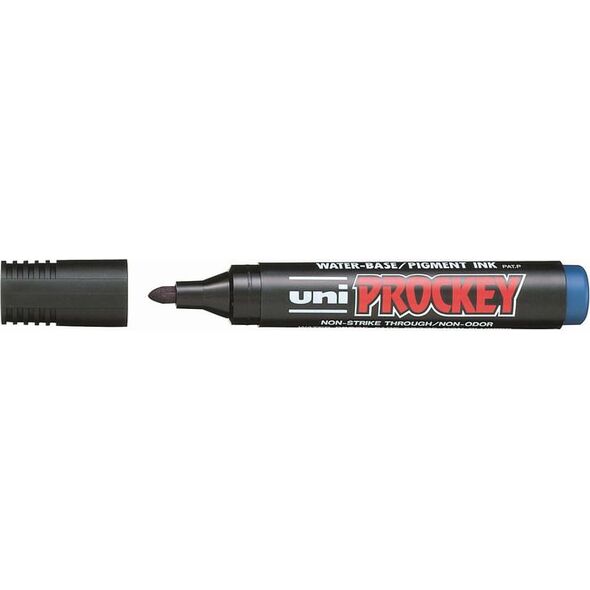 Uni Mitsubishi Pencil MARKER UNI PM-122 PERMA.NIEBIESKI MARKER DO FLIPCHARTÓW - PM122NIE 1468325 4902778917121