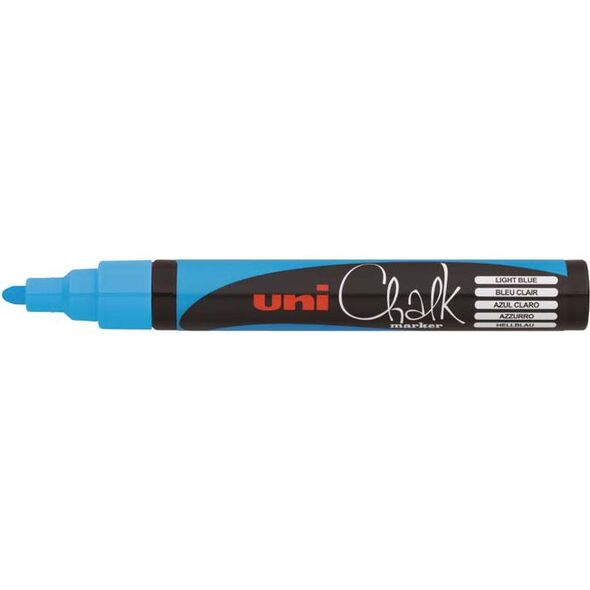 Uni Mitsubishi Pencil MARKER PWE-5M NIEBIESKI DO CZARNYCH TABLIC (PWE-5M/NIEB) 1468333 4902778140079