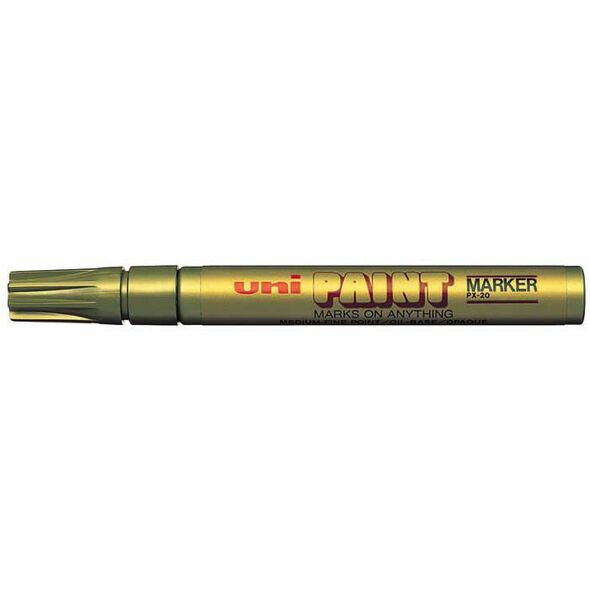 Uni Mitsubishi Pencil MARKER UNI OLEJOWY ZŁOTY (PX20ZŁ) 1468340 4902778912386