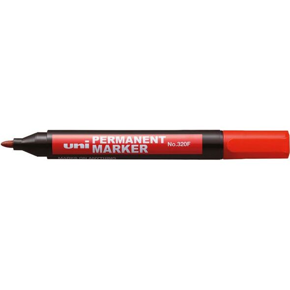 Uni Mitsubishi Pencil Marker Permanentny UNI 320 CZERWONY (NO-320CZER) 1468360 4902778198100