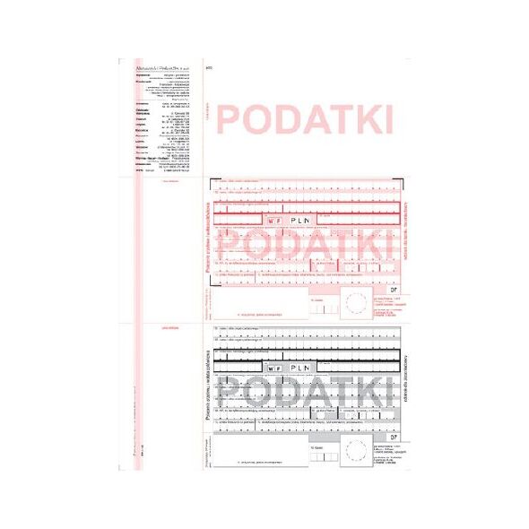 Michalczyk & Prokop D POLEC.PRZELEW.A4 2-ODC.PODAT.F-130-2 DRUK POLECENIE PRZELEWU - F-130-2 1475348 5906858012026
