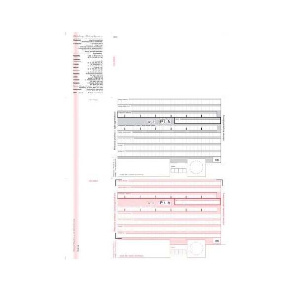 Michalczyk & Prokop D POLEC.PRZELEW.A4 2-ODC.W.GOT.F-110-2 DRUK POLECENIE PRZELEWU - F-110-2 1475366 5906858003444