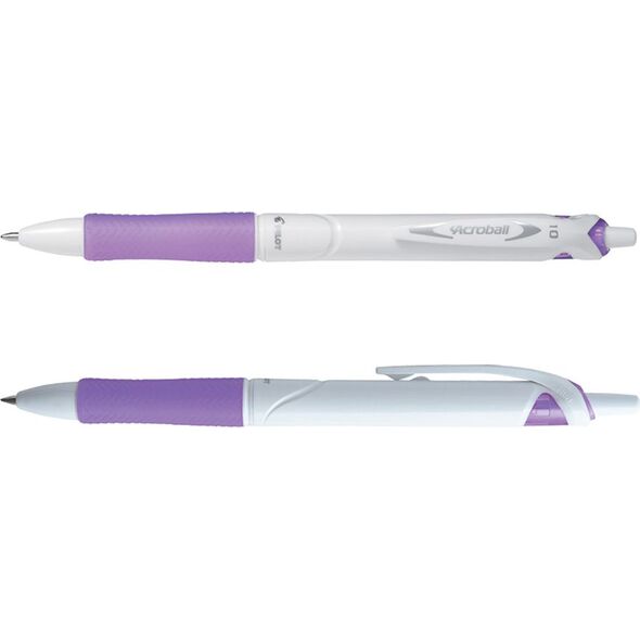 Pilot Długopis olejowy Acroball Pure White fioletowy 1485095 4902505479281