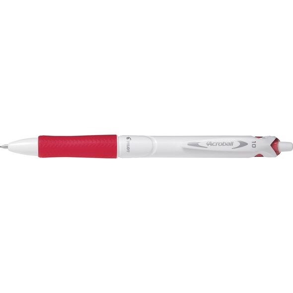 Pilot Długopis Pilot Acroball M white czerwony 1485096 4902505479229