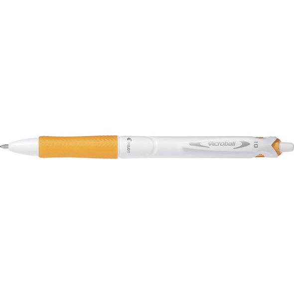 Pilot Długopis Acroball M white Pomarańczowy 1485100 4902505479274