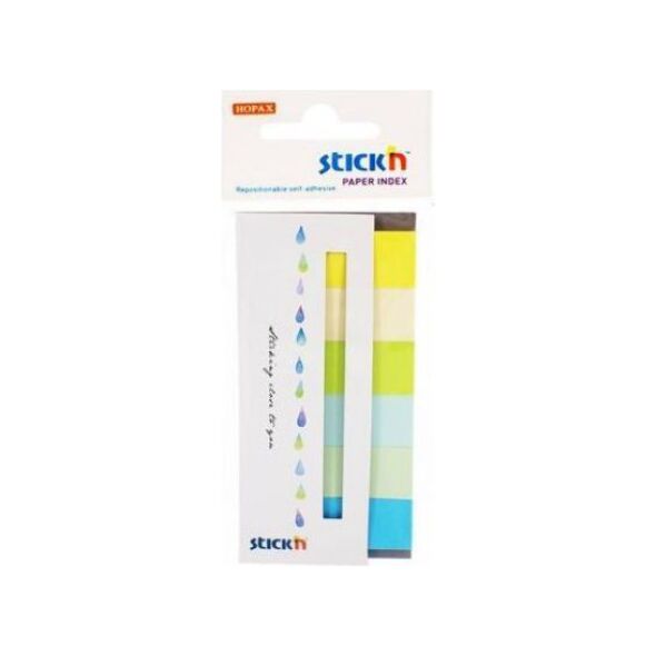 Stickn Zakładki indeks. papierowe mix 6 kol. neon Summer (242347) 1489689 4712759215968