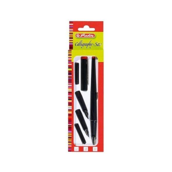 Herlitz Zestaw do kaligrafii 1.1, 1.5, 2.3 mm (199485) 1494365 4008118623001