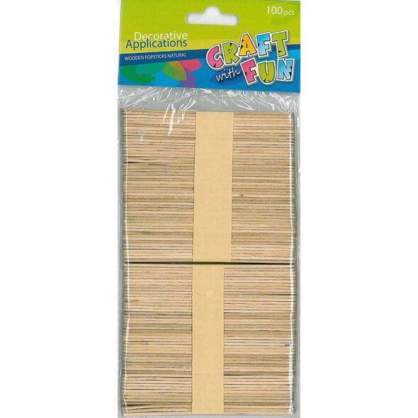 Starpak Kreatywne patyki drewniane 1512454 5901350211397