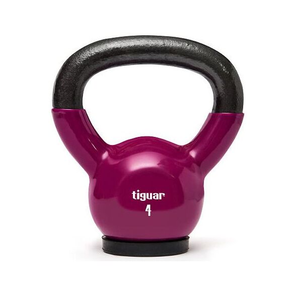 Kettlebell Tiguar TI-KB0004 gumowany 4 kg 1593462 5906660029533