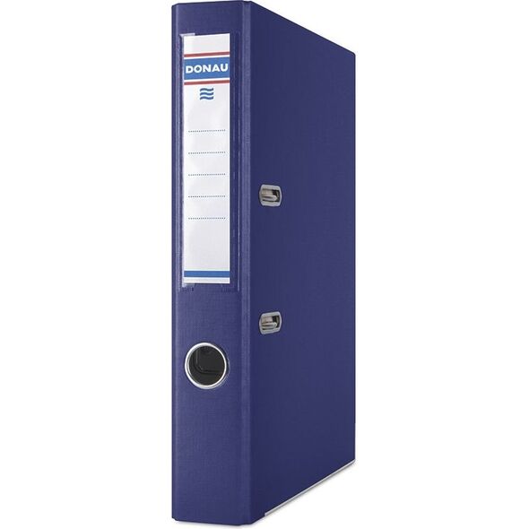 Segregator Donau Premium dźwigniowy A4 50mm granatowy (3955001PL-18) 1627505 5901498029526