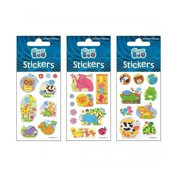 Sticker BOO Naklejki Sticker BOO silver zwierzęta (262014) 1631586 5902643620612