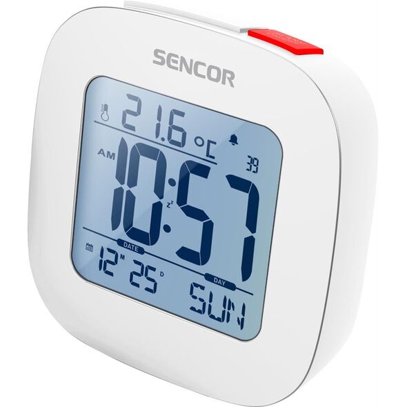 Sencor Budzik z termometrem sencor (SDC 1200 W) 1661113 8590669218530