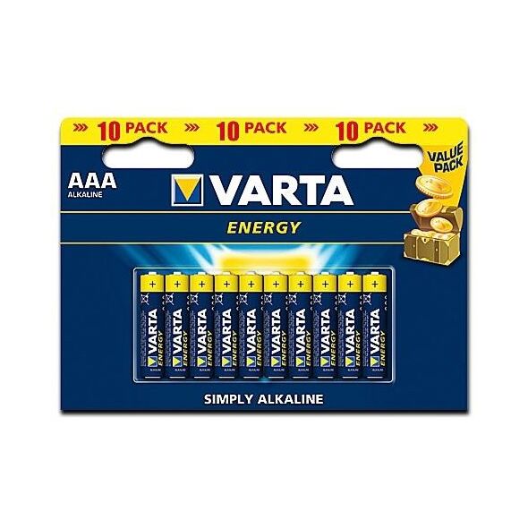 Varta Bateria Energy AAA / R03 10 szt. 1677165 4008496674367