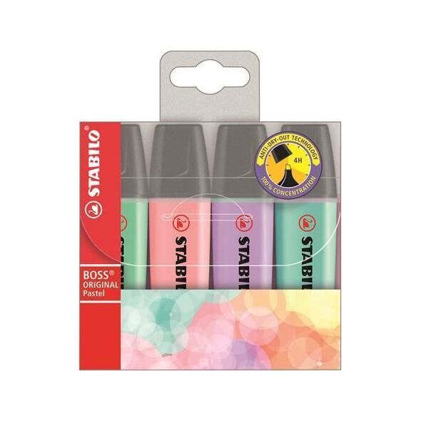 Stabilo Zakreślacz Boss Pastel Etui (234838) 1687819 4006381492867