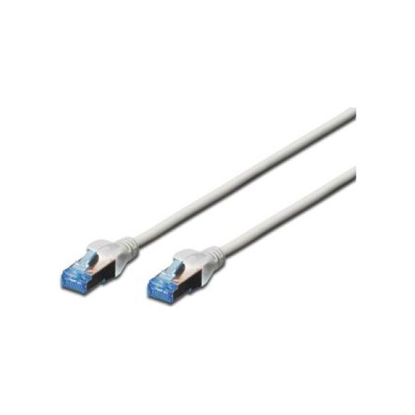 Digitus Patchcord CAT5e SF-UTP, 0.5m, szary (DK-1531-005) 1722199 4016032212249