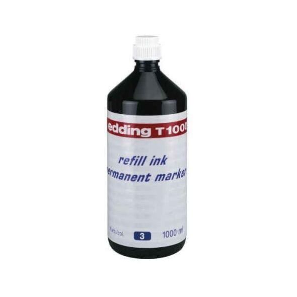 Edding Tusz do markerów permanentnych 1000ML niebieski (T1000/003/N ED) 1744360 4004764025695