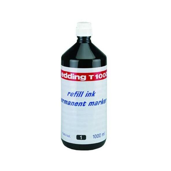 Edding Tusz do markerów permanentnych 1000ML czarny (T1000/001/C ED) 1744362 4004764025671