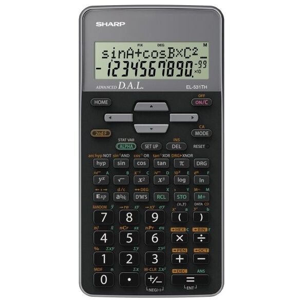 Kalkulator Sharp EL-531TH szary Box (SH-EL531THGY) 1773335 4974019917115