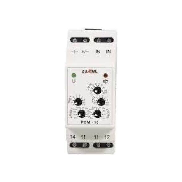 Zamel Przekaźnik czasowy 16A 0,1sek-10dni 24-250V AC/DC PCM-10/24V (EXT10000086) 1810390 5903669006213