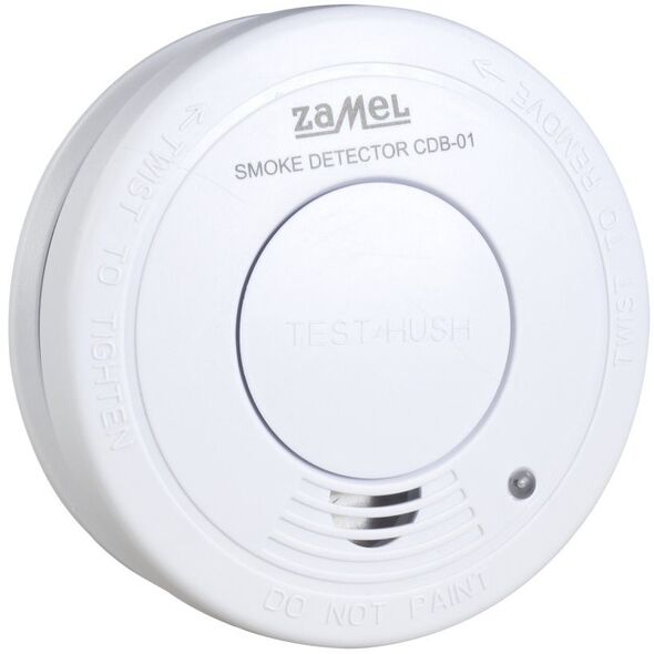 Zamel Czujnik dymu bateryjny 9V CDB-01 (GAR10000055) 1810399 5903669210627
