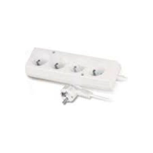 Plastrol Przedłużacz 4-gniazda z/u 10A 3m biały PS-470 (W-97481) 1811454 5902273403302