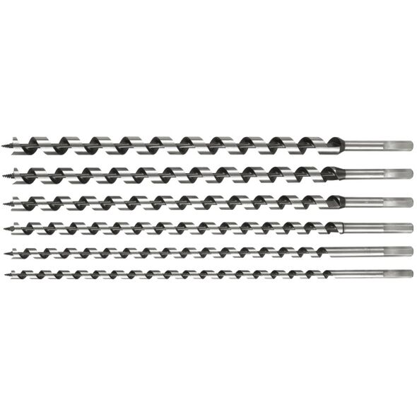 Wiertło Vorel do drewna spiralne sześciokątne 10 12 14 16 18 20mm zestaw (22466) 3016962 5906083224669