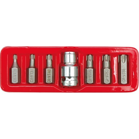Vorel Końcówki specjalne Torx T25-T55 30mm 7szt. 66570 3018167 5906083665707