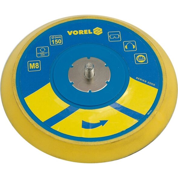 Vorel Tarcza do szlifierki pneumatycznej 150mm 81115 3019074 5906083811159