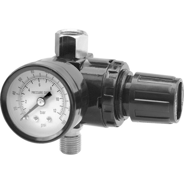 Vorel Reduktor ciśnienia z manometrem i szybkozłączem RP182R 4mm (81562) 3019114 5906083815621
