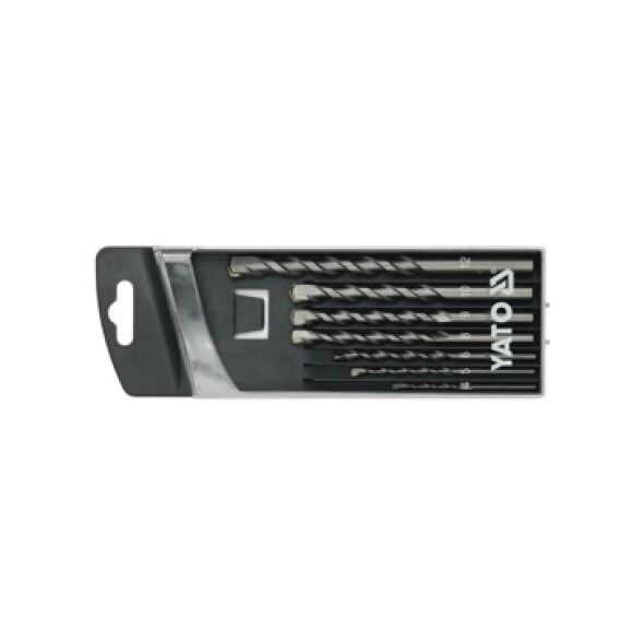 Wiertło Yato do betonu walcowe 4 5 6 10 12 8 9mm zestaw (YT-4390) 3030215 5906083943904