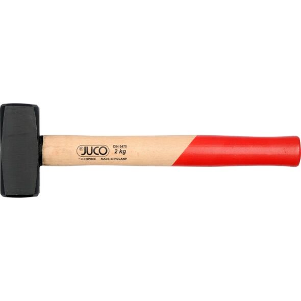 Juco Młotek kamieniarski rączka drewniana 5kg 800mm (32205) 3033165 5906372852207