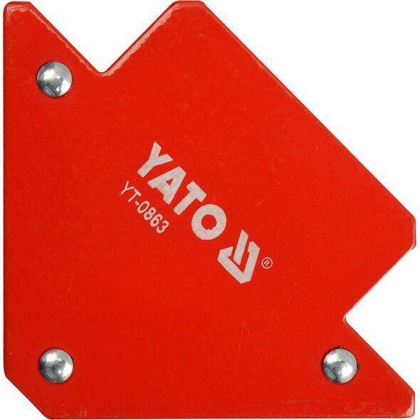 Yato Spawalniczy kątownik magnetyczny 82x120x13mm 11,5kg (YT-0863) 3033551 5906083908637