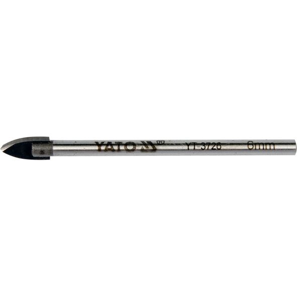 Wiertło Yato do szkła i glazury płytka z węglika walcowe 10mm  (YT-3728) 3033856 5906083937286