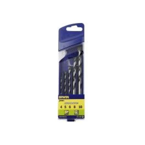 Wiertło Irwin do betonu walcowe 4 5 6 10 8mm zestaw (10501917) 3040416 5709131248187