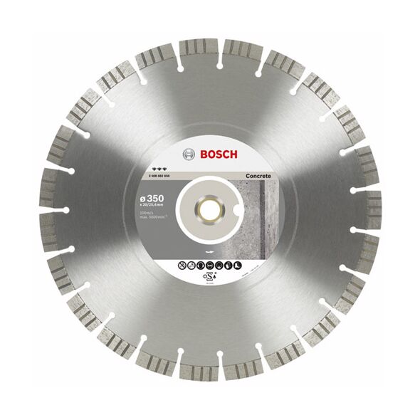 Bosch Tarcza tnąca diamentowa Best for Concrete 350x25,4x3,2mm 2608602658 3049943 3165140581646