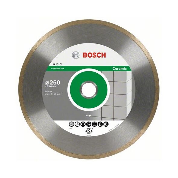 Bosch Tarcza tnąca diamentowa Standard for Ceramic 230x25,4x1,6mm 2608602538 3050001 3165140576420