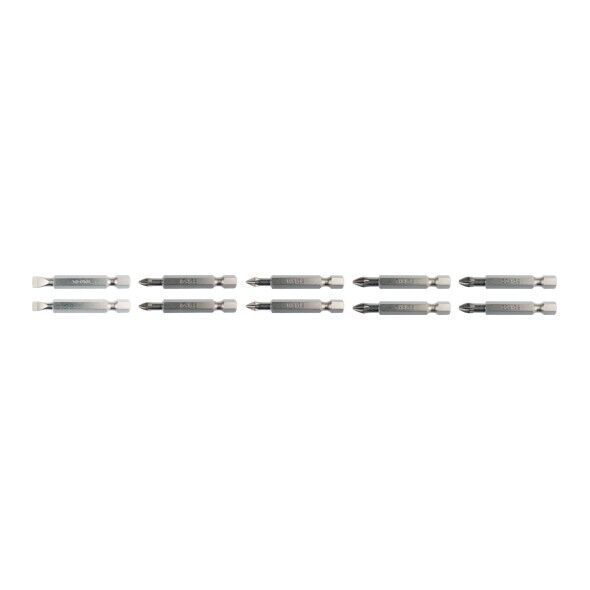 Yato Zestaw grotów do wkrętarki 50mm 10szt. (YT-04832) 3061168 5906083048326