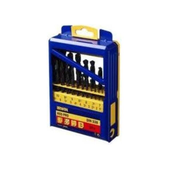 Wiertło Irwin do metalu HSS walcowe 1,5 2 7 4,5 4 5,5 5 1 3 2,5 3,5 6 10 6,5 7,5 8 8,5 9 9,5mm zestaw (10502502) 3073530 5709131112105