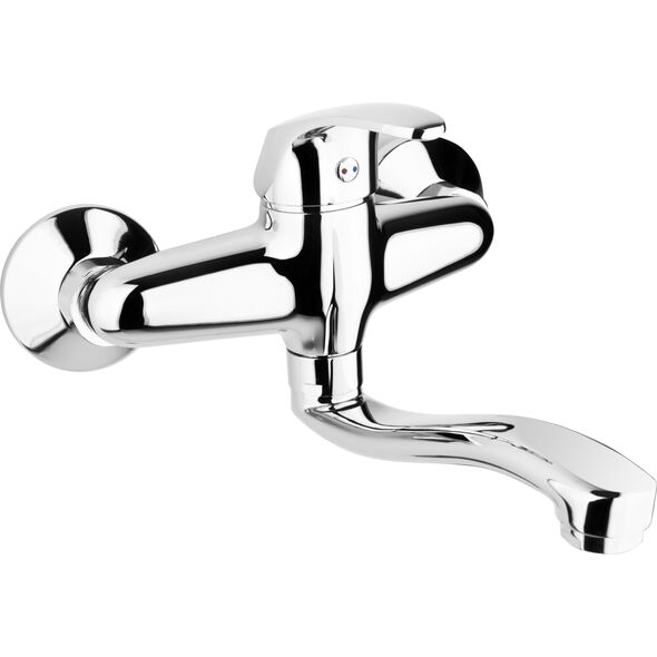 Bateria umywalkowa KFA Krzem ścienna chrom (4210-810-00) 3077087 5907571420266