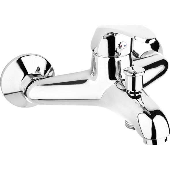 Bateria wannowa KFA Krzem ścienne chrom (4214-010-00) 3077091 5907571420341