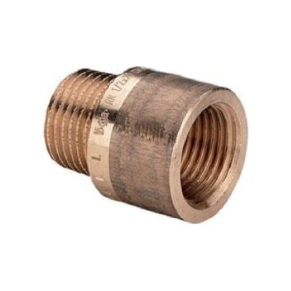 Viega Przedłużka mosiężna 3/4" 30mm - 102500 3077191 4015211102500
