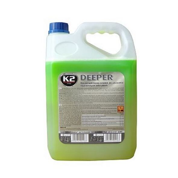 K2 Dwuskładnikowy środek DEEPER do usuwania najcięższych zabrudzeń 5L - M156 3083761 5906534002563