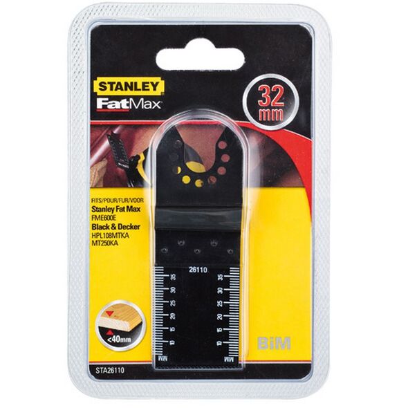 Stanley Brzeszczot do cięcia wgłębnego drewna i metalu 32x40mm 18TPI FatMax (STA26110) 3090589 5035048376010